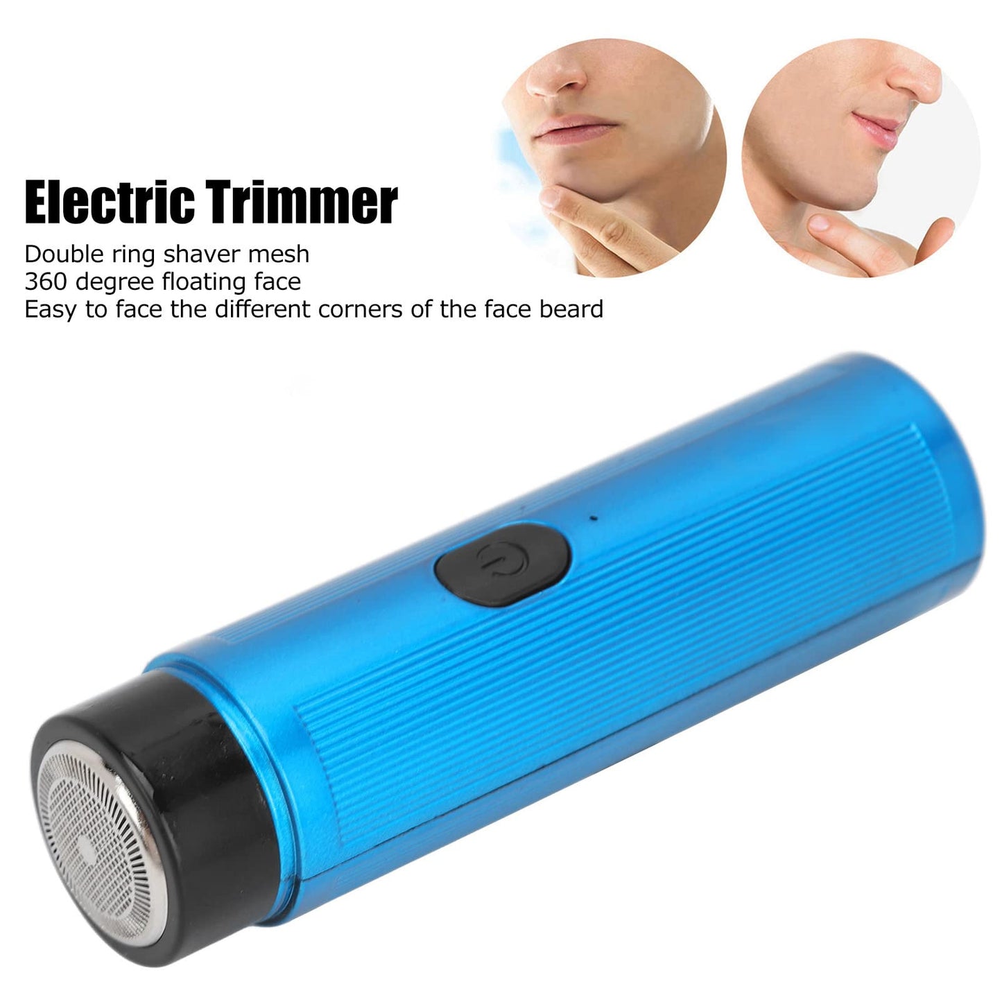 Mini Electric Shaver, Body Hair Trimmer for Armpits Bikini Hair, Facial Hair Shaver, Beard Clipper, Mustache Trimmer, Rechargeable Hair Remover Beauty and Personal Care Yinhing