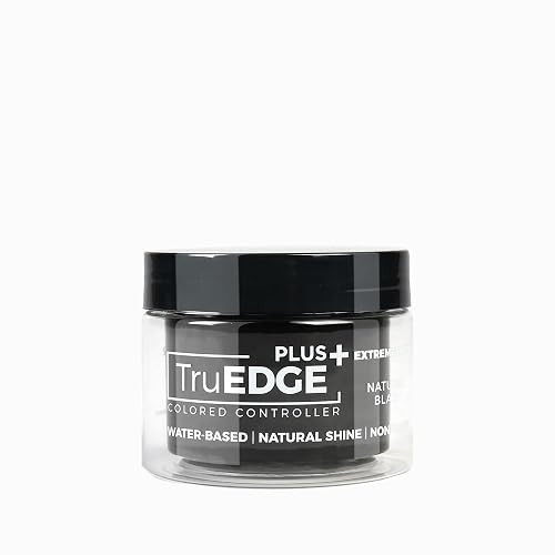 NICKA K NEW YORK Tyche TruEDGE Plus Controller - 100ml / 3.38 fl oz - Water-Based, Black Castor Oil & Hemp Seed Oil - Long-Lasting Hold, Non-Flaky Beauty & Personal Care NICKA K NEW YORK