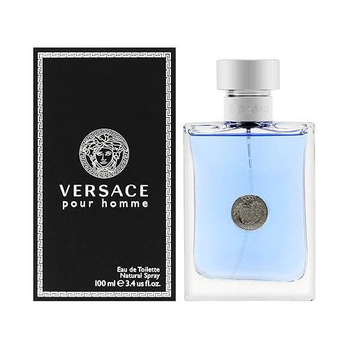 Versace Pour Homme for Men 3.4 oz Eau de Toilette Spray Beauty & Personal Care Versace