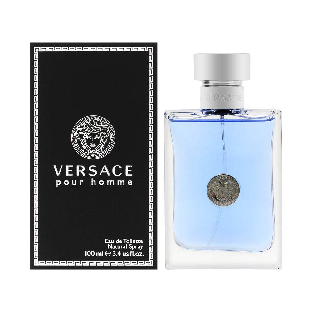 Versace Pour Homme for Men 3.4 oz Eau de Toilette Spray Beauty & Personal Care Versace