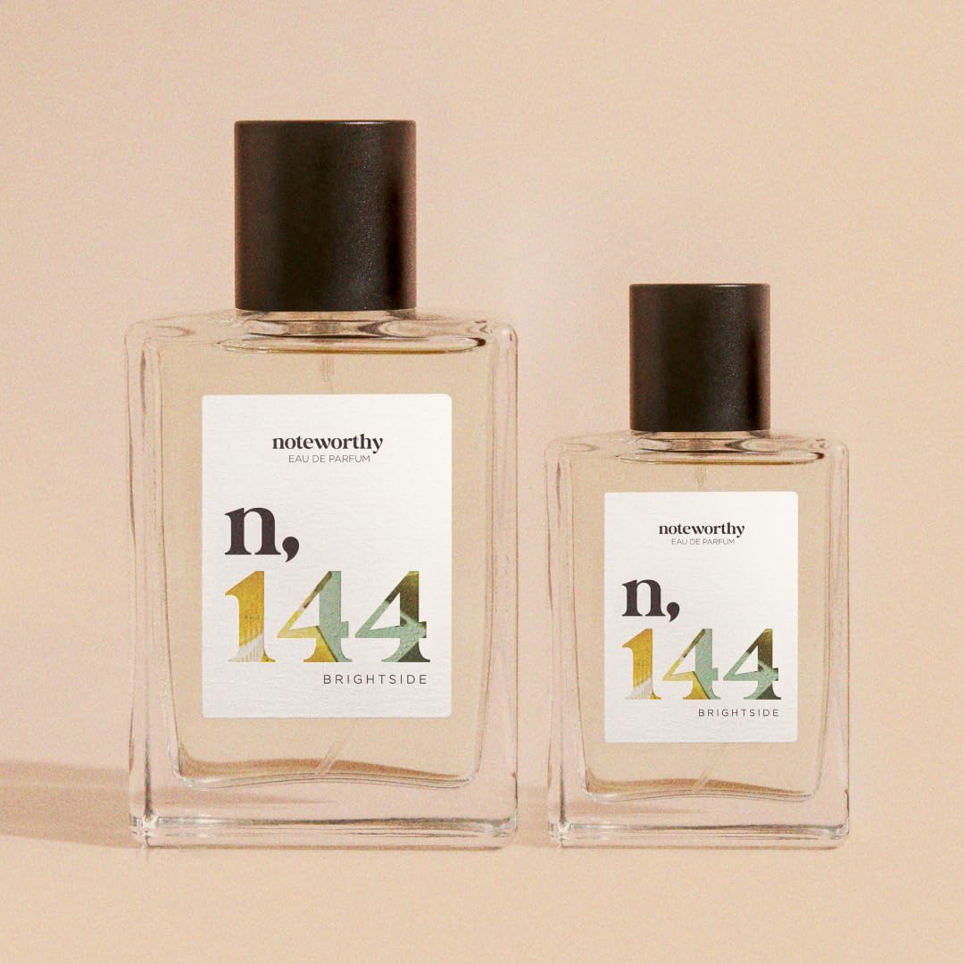 Noteworthy n,144 Brightside Eau De Parfum - Citrus, Vanilla | Sophisticated, Warm Fragrance for Any Occasion | Long-lasting Unisex Perfume for Women Beauty & Personal Care Noteworthy