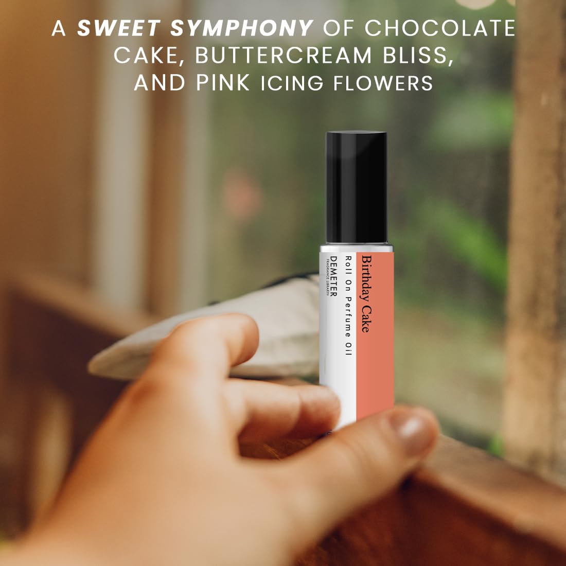 DEMETER Birthday Cake Roll On Perfume Oil Fragrance Library Beauty & Personal Care DEMETER