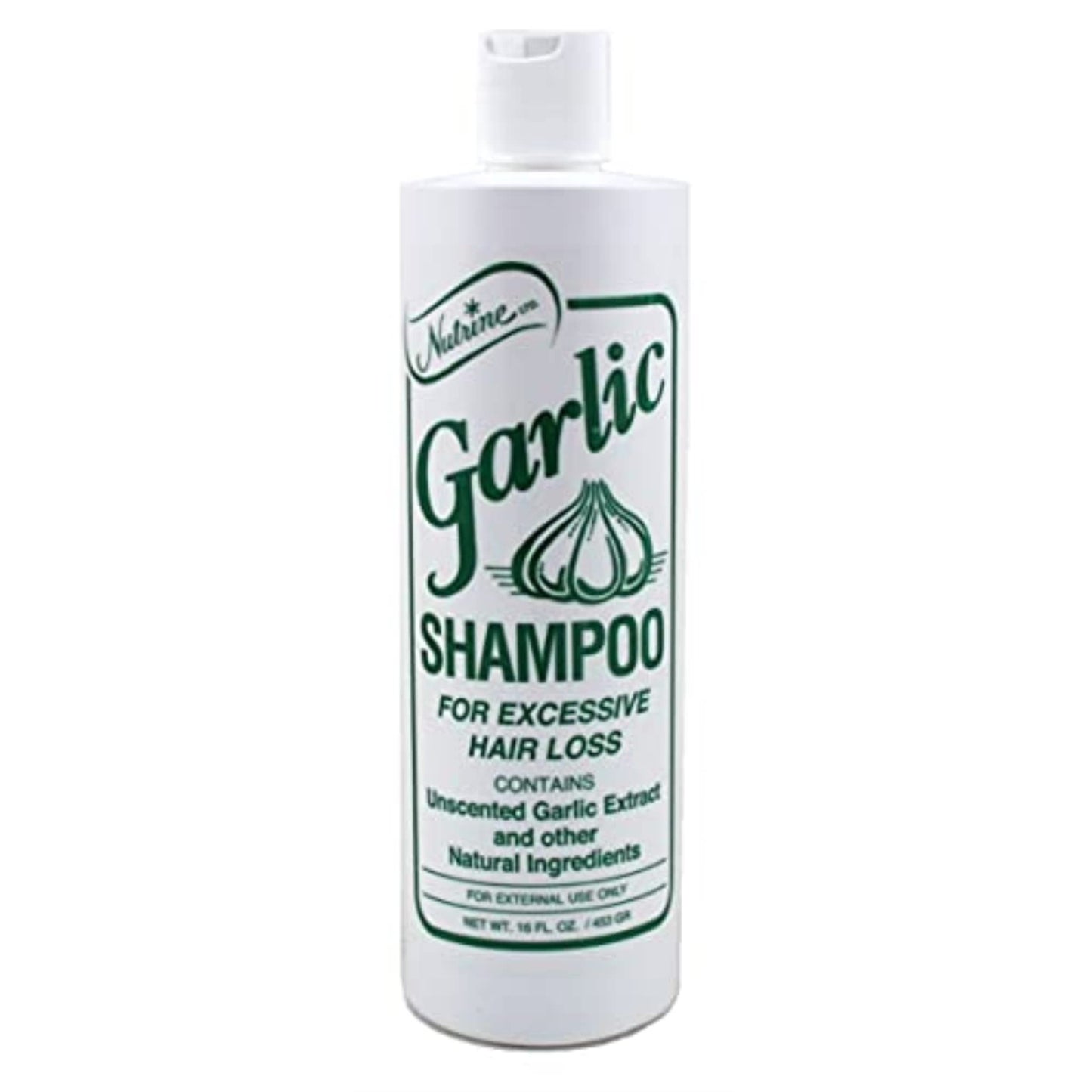 Nutrine Garlic Shampoo Unscented 16oz (Pack of 2) Beauty & Personal Care Nutrine