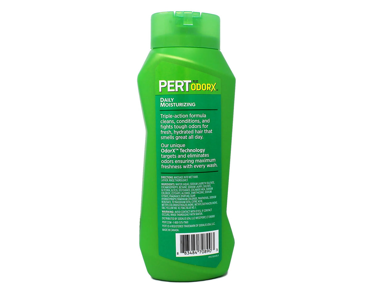 Pert Plus 2in1 Shampoo + Conditioner, Medium, for Normal Hair, 25.4 Ounce Bottles (Pack of 4)