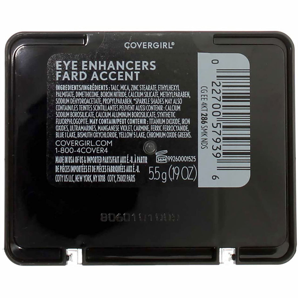 Cover Girl 57939 286smknud Nude Eye Shadow Enhancement