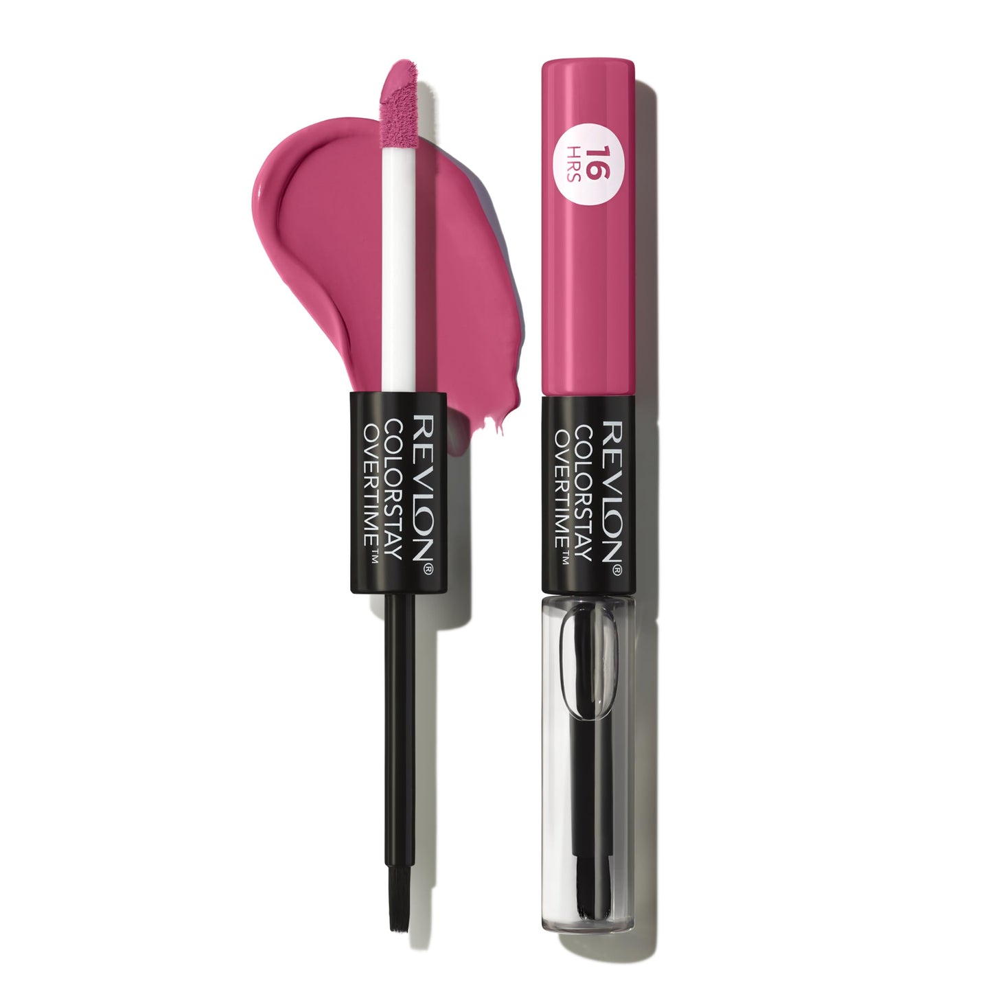 Revlon Liquid Lipstick with Clear Lip Gloss, ColorStay Overtime Lipcolor, Dual Ended with Vitamin E, 260 Perennial Plum, 0.07 Fl Oz Beauty & Personal Care REVLON