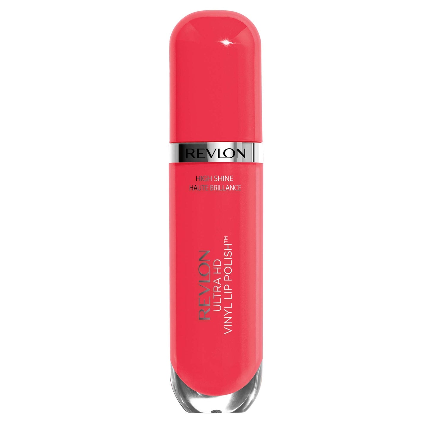 Revlon Ultra HD Vinyl Lip Polish, Liquid Lipstick, Power Up, Bright Coral Gloss Beauty & Personal Care REVLON