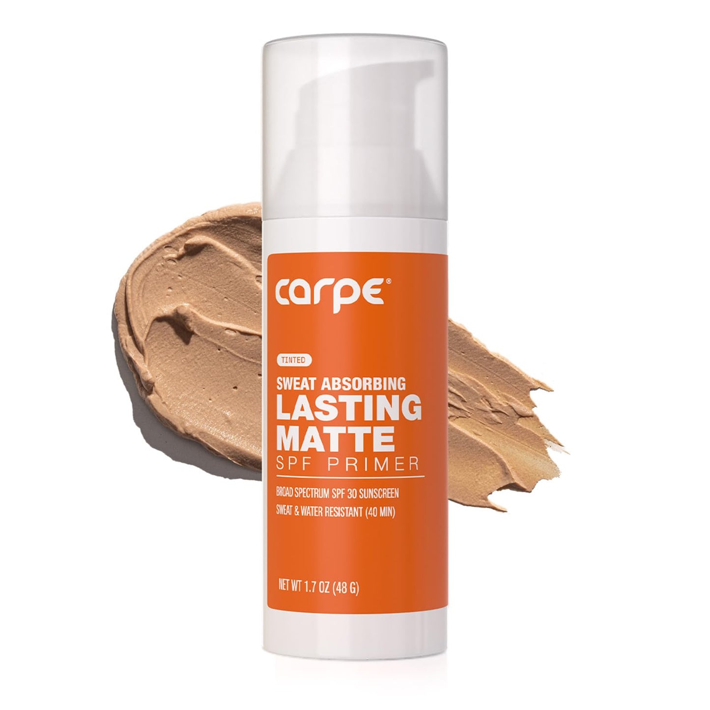 Carpe Primer Face Makeup Base New Zinc Mineral Sunscreen SPF 30, Lasting Matte Primer For Oily Skin And Tinted Sunscreen Beauty & Personal Care Carpe