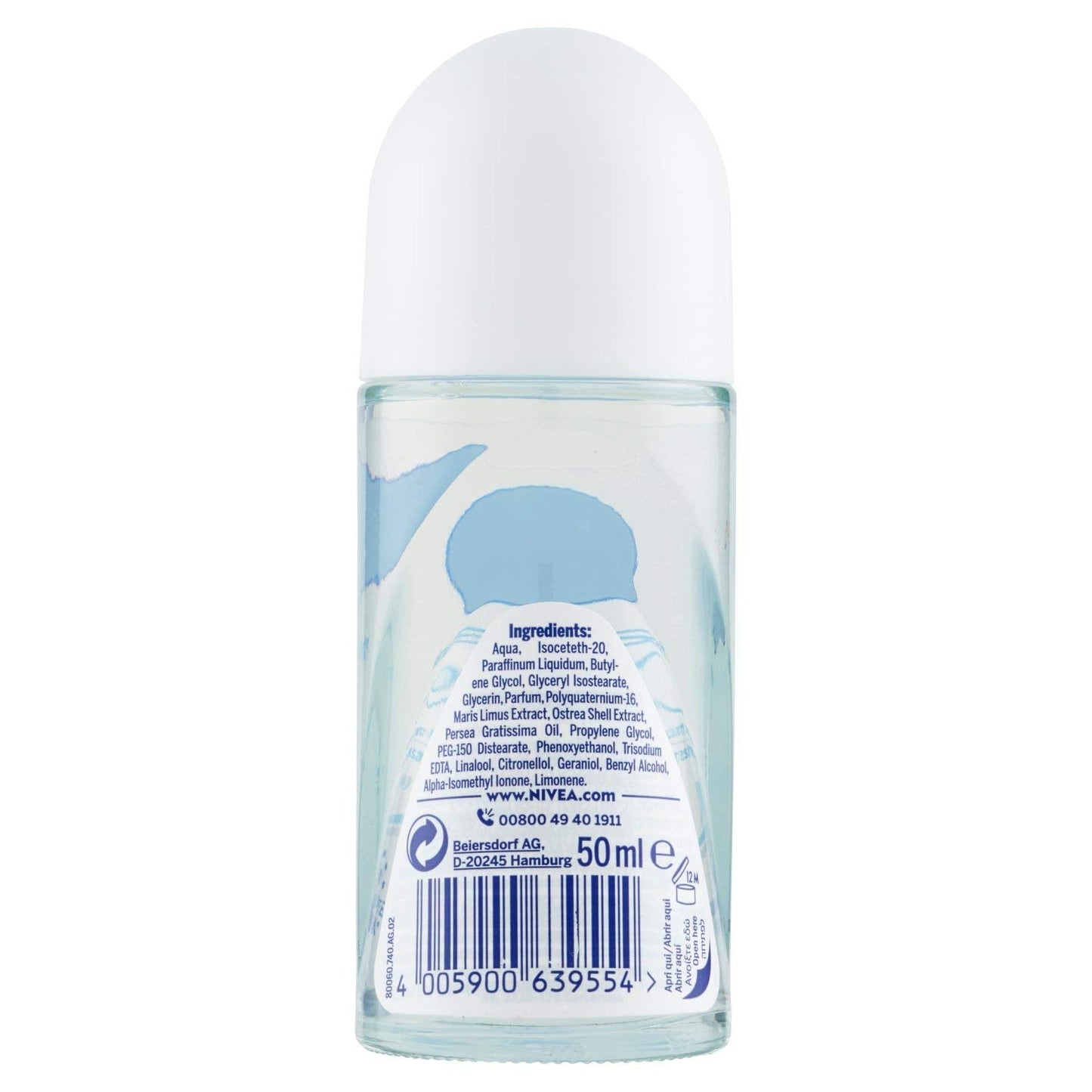 Nivea Roll On Aluminium Free Fresh Natural 0% Aluminum Free Deodorant, 50g, Pack of 1 Beauty and Personal Care NIVEA