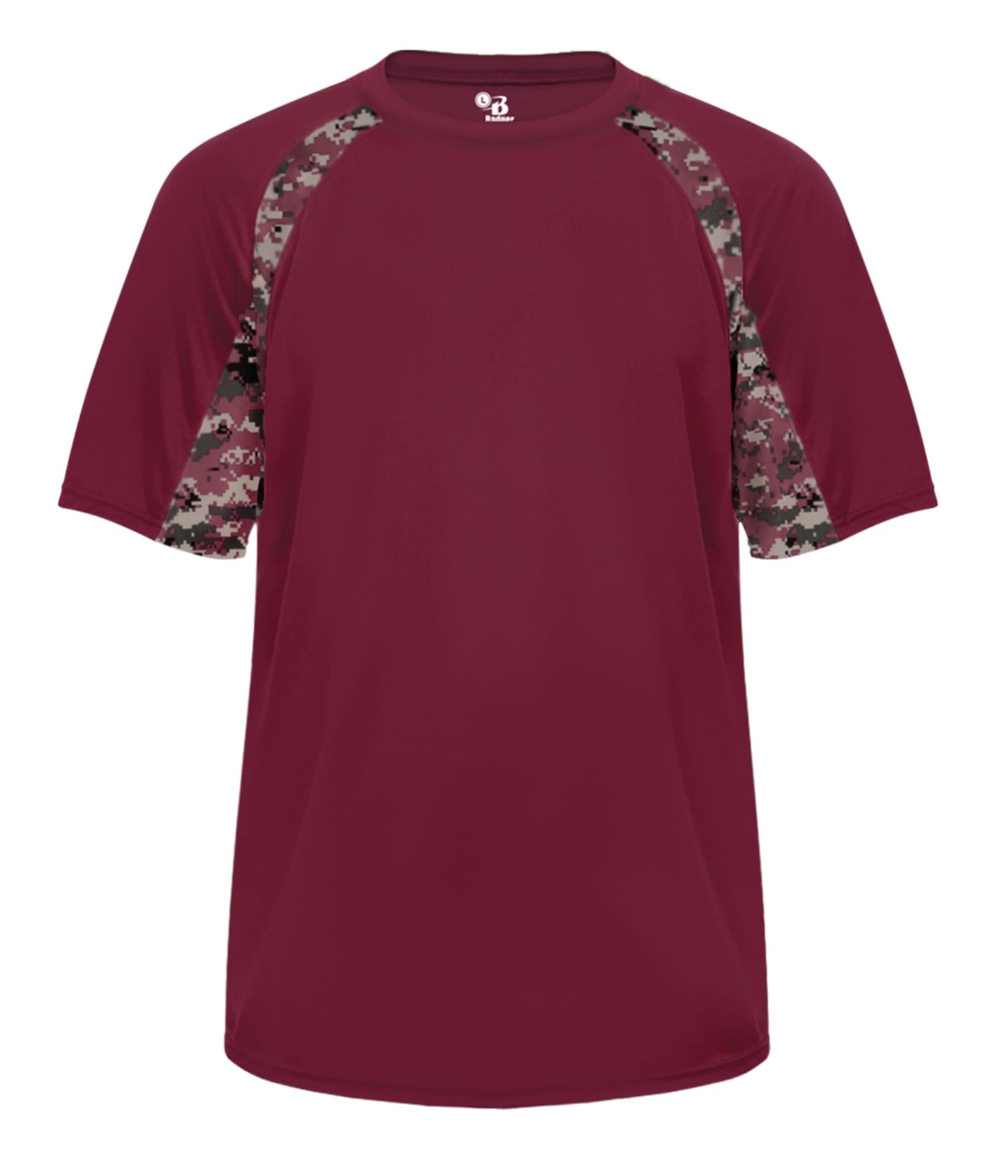 Digital Hook Tee Maroon/Maroon Digital 4X-Large Beauty and Personal Care Badger Sport