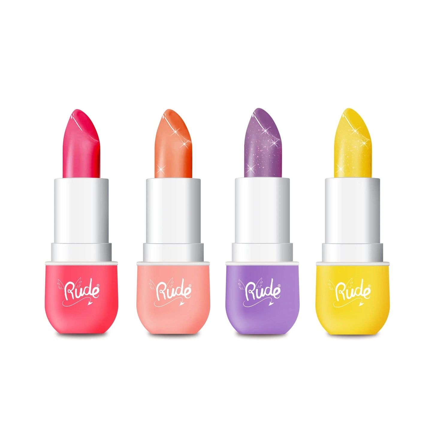 RUDE Manga Collection Lip Balm - Pineapple Kiss by Rude Cosmetics for Women - 0.123 oz Lip Balm Beauty & Personal Care RUDE