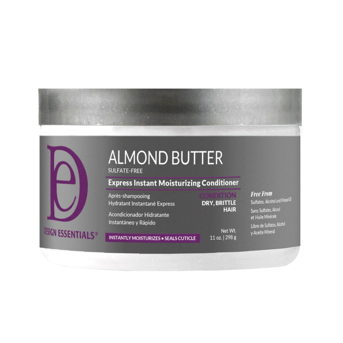 Design Essentials Almond Butter Express Instant Conditioner, 11 oz