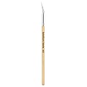 Bdellium Tools Professional Makeup Brush - Special FX Series 122 Bent Glue - With Soft Synthetic Fibers, For Smoothing Fine Details in Sculptures Beauty & Personal Care BDELLIUM TOOLS
