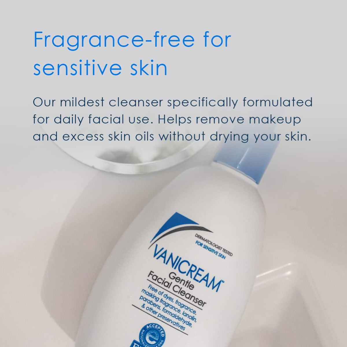 Vanicream Gentle Facial Cleanser, 8 Fl Oz (Pack of 2) Beauty & Personal Care Vanicream