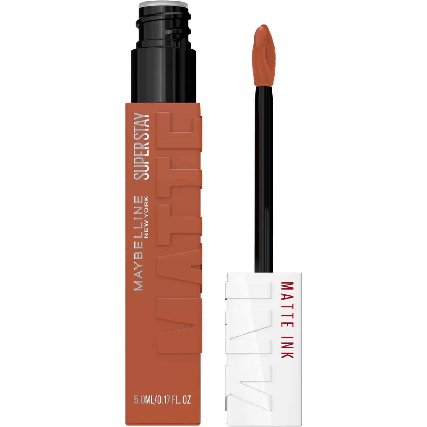Maybelline Super Stay Matte Ink Liquid Lipstick Makeup, Long Lasting High Impact Color, Up to 16H Wear, Amazonian, Nude Brown, 1 Count, Packaging May Beauty & Personal Care MAYBELLINE