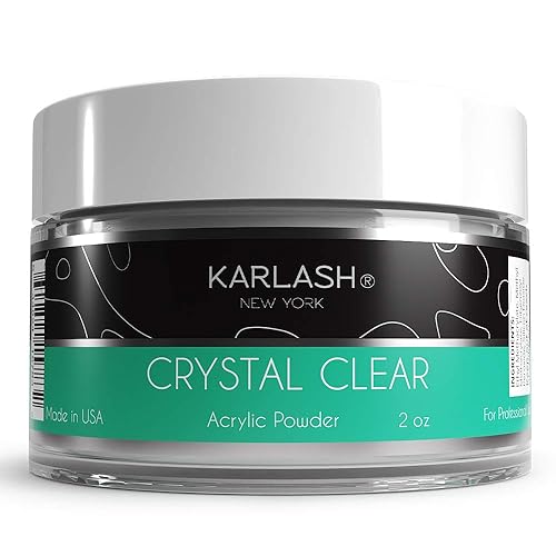 Karlash Professional Acrylic Powder Crystal Clear 2 oz Beauty & Personal Care Karlash