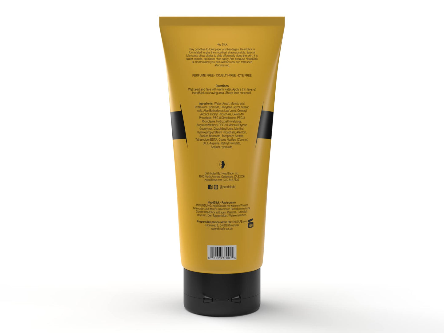 Moto Men's Head Shaving Starter Kit with HeadSlick Shaving Cream, Shaving Razor, Blade Refills (8 ounce HeadSlick) Beauty and Personal Care HeadBlade