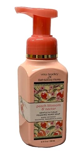 Bath & Body Works Spring Scents Gentle & Clean Foaming Hand Soap - 8.75 fl oz (Peach Blossom and Nectar) Beauty & Personal Care Bath & Body Works