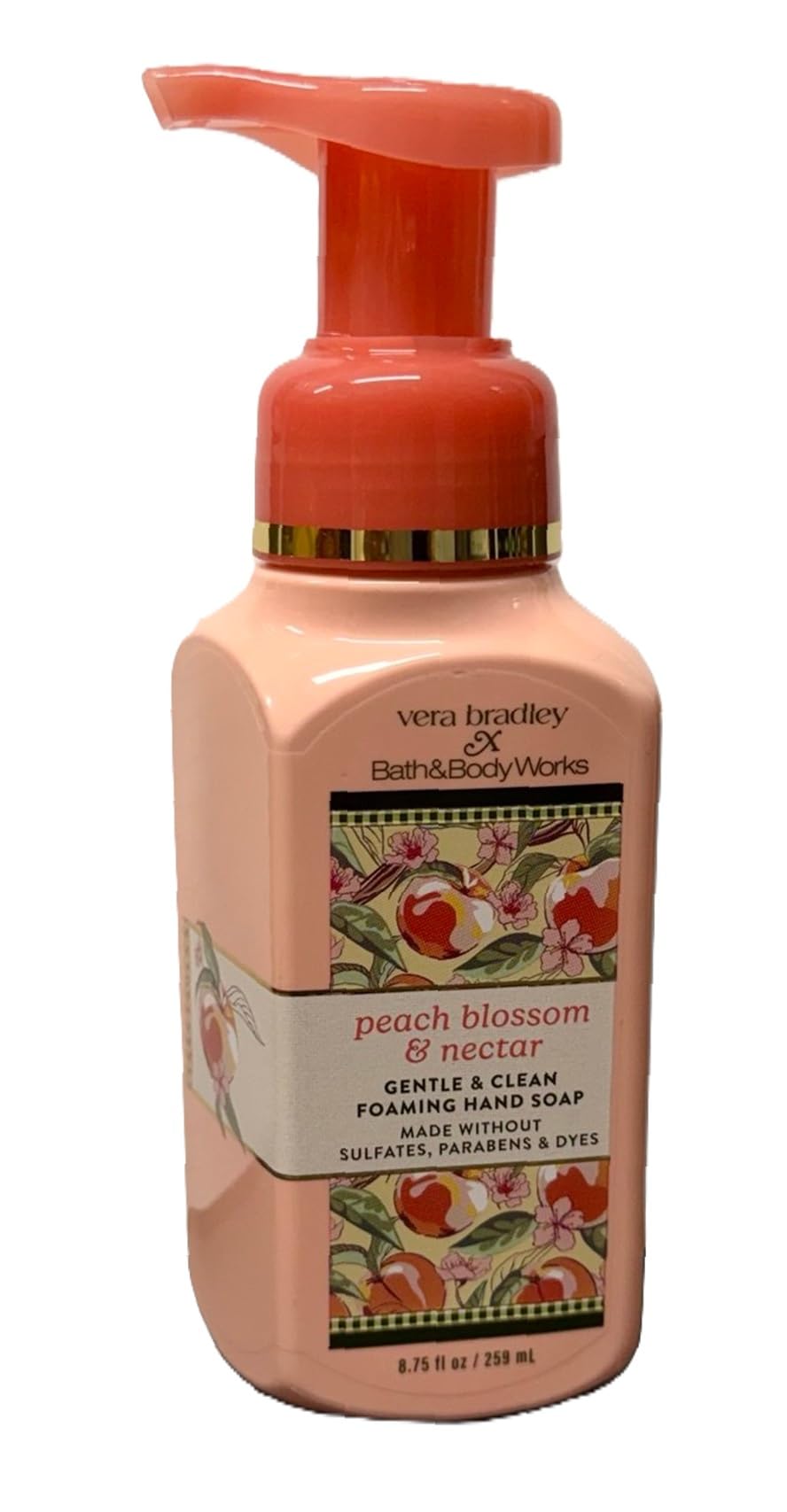 Bath & Body Works Spring Scents Gentle & Clean Foaming Hand Soap - 8.75 fl oz (Peach Blossom and Nectar) Beauty & Personal Care Bath & Body Works