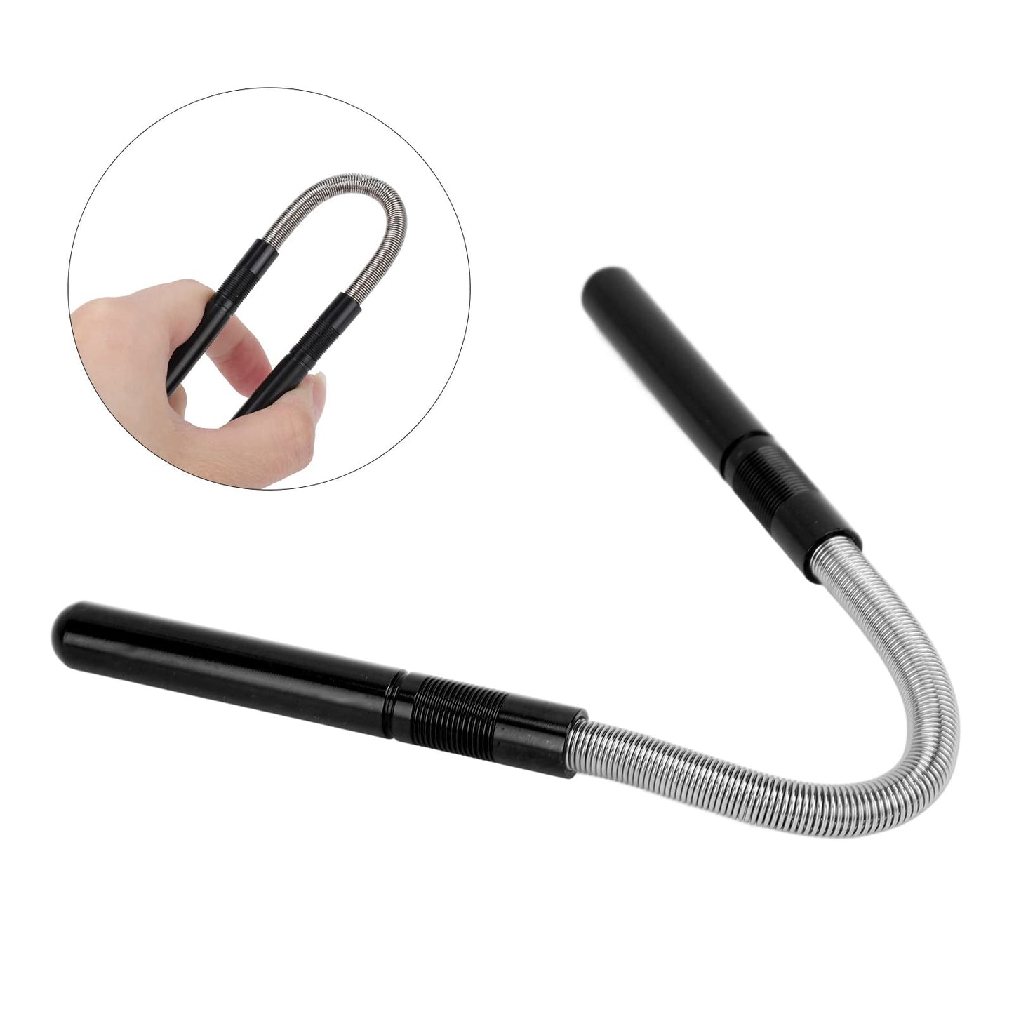 Stainless Steel Hair Remover, 3 Colors, Hair Makeup Threading Tool for Face Upper Lip Chin Cheeks(Black) Beauty and Personal Care Sonew