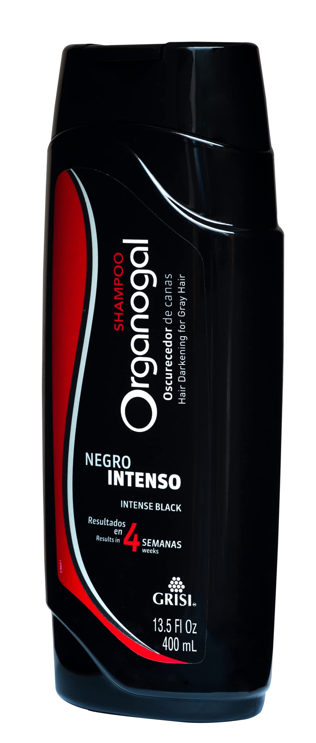 ORGANOGAL Grisi Shampoo Cleansing Darkening Shampoo with Cactus Extract Assists with the Reversal of Grey Hair 2- Pack of 13.5 FL Oz Bottles. (Pack Beauty & Personal Care ORGANOGAL