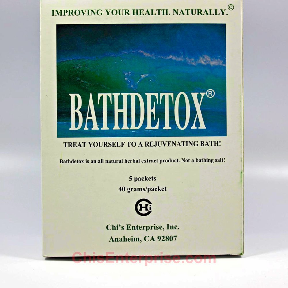 Chi's Enterprise Bathdetox 5 packs/box by Chi's Enterprise Beauty and Personal Care Chi's Enterprise