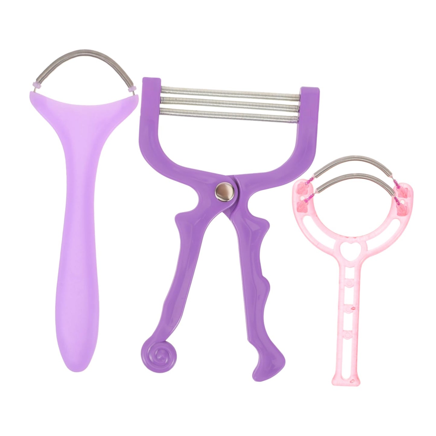 PartyKindom Portable Facial Hair Remover Epilator for Women Manual Spring Hair Removal Tool Random Color Easy to Use Beauty and Personal Care PartyKindom