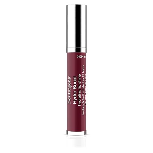 Neutrogena Hydro Boost Moisturizing Lip Gloss, Hydrating Non-Stick and Non-Drying Luminous Tinted Lip Shine with Hyaluronic Acid to Soften Beauty & Personal Care Neutrogena