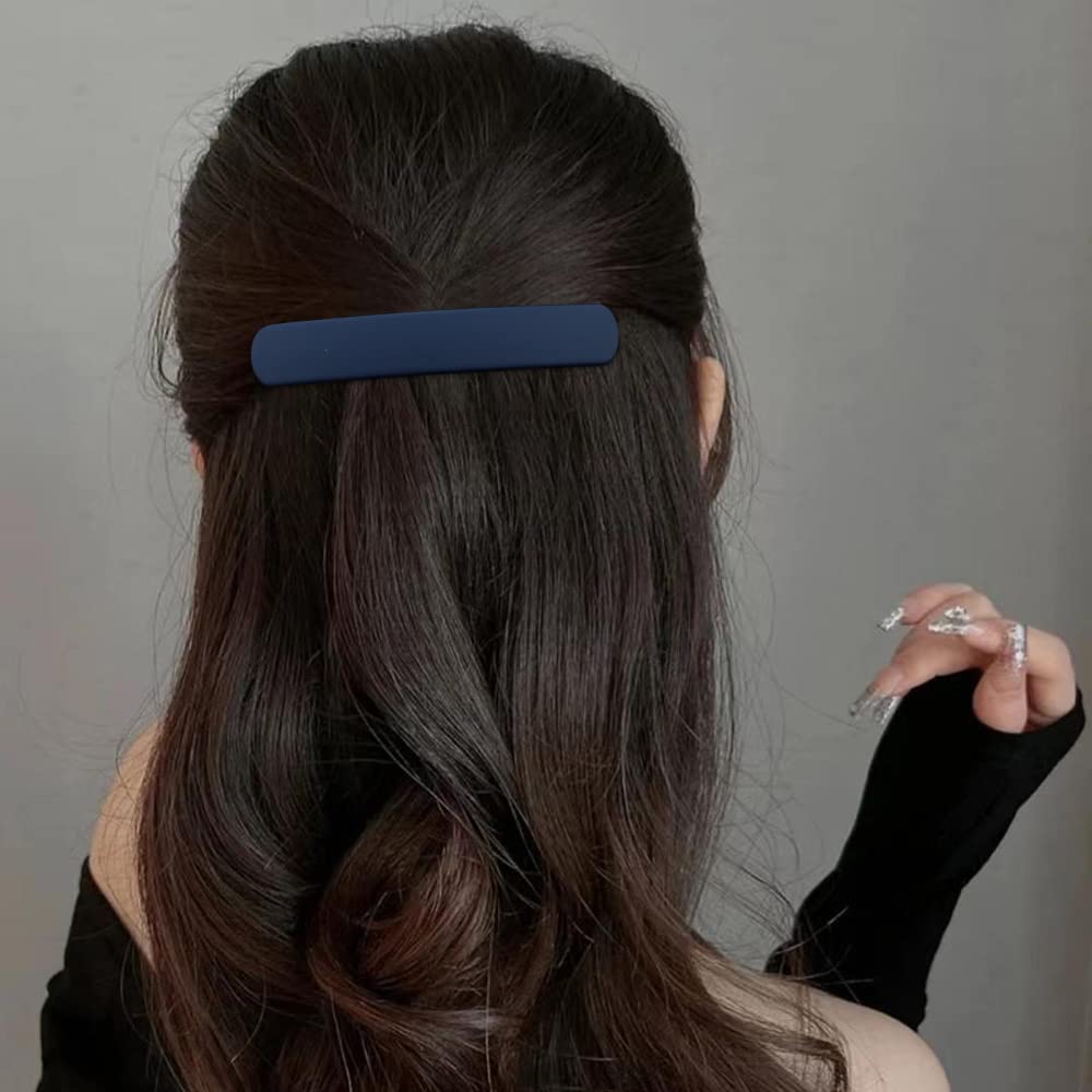 ATODEN Hair Claw Clips for Women - 3Pcs Matte Barrettes for Thin Fine Hair, 3.54" Flat Pins, French Clips for Short Medium Hair, Hair Accessories Beauty & Personal Care Atoden