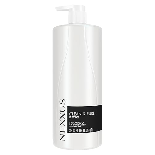 Nexxus Clean and Pure Clarifying Shampoo, With ProteinFusion, Nourished Hair Care Silicone, Dye And Paraben Free 33.8 oz Beauty & Personal Care Nexxus
