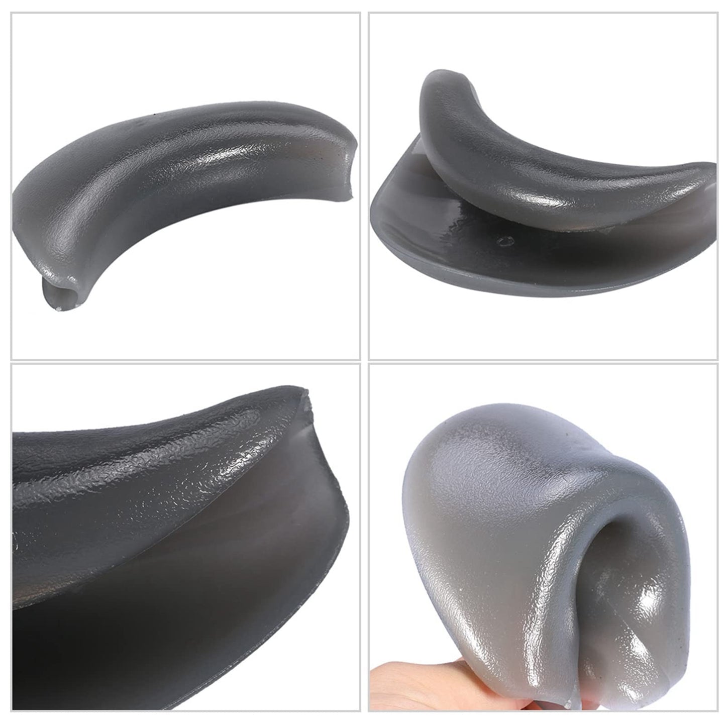 Salon Neck Pillow, Soft Silicone Shampoo Bowl Neck Rest Cushion, Gel Vertical Wash Basin Neck Support For Hair Spa Salon, Non-Slip Comfortable Sink Beauty and Personal Care Yosoo Health Gear