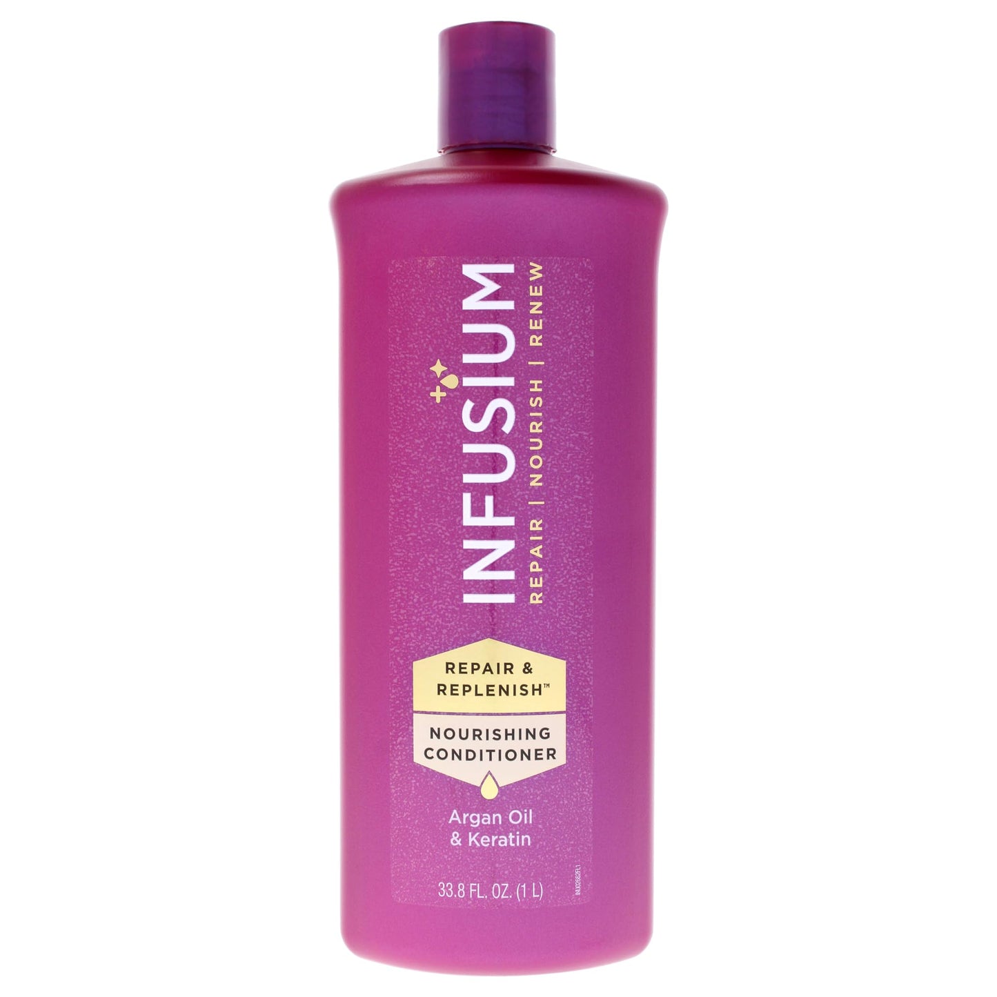 Infusium Repair and Replenish Nourishing Conditioner - Hair Conditioner with Keratin, Argan Oil, and Ceramides - Suitable for All Hair Types - 33.8 oz Beauty & Personal Care Infusium