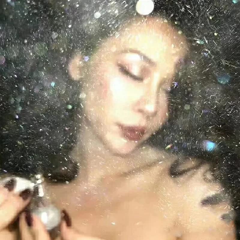 Highlighter Powder Spray, Glitter Spray Nude Pink Glitter Body Face Hair High Gloss Spray Shimmer Sparkle Powder Body Glitter Spray, for Women Hair Beauty & Personal Care BSMKCL