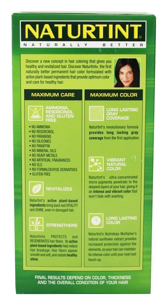 Naturtint Hr Clr 1n Ebony Blk Beauty & Personal Care Naturtint