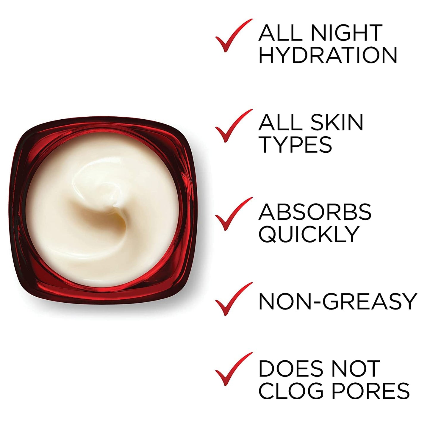 L'Oreal Paris Revitalift Triple Power Anti-Aging Overnight Mask, Pro Retinol, Hyaluronic Acid & Vitamin C, Reduce Wrinkles 1.7 Oz Beauty & Personal Care L'Oreal Paris