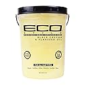 Eco Style Black Castor and Flaxseed Oil Styling Gel - Helps Nourish and Repair Damaged Hair - Promotes Healthy Scalp - Provides Superior Beauty & Personal Care Eco Style