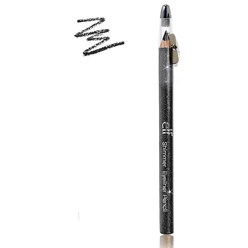 e.l.f. Essential Shimmer Eyeliner Pencil 7609 Black Bandit by e.l.f. Cosmetics Beauty & Personal Care e.l.f.