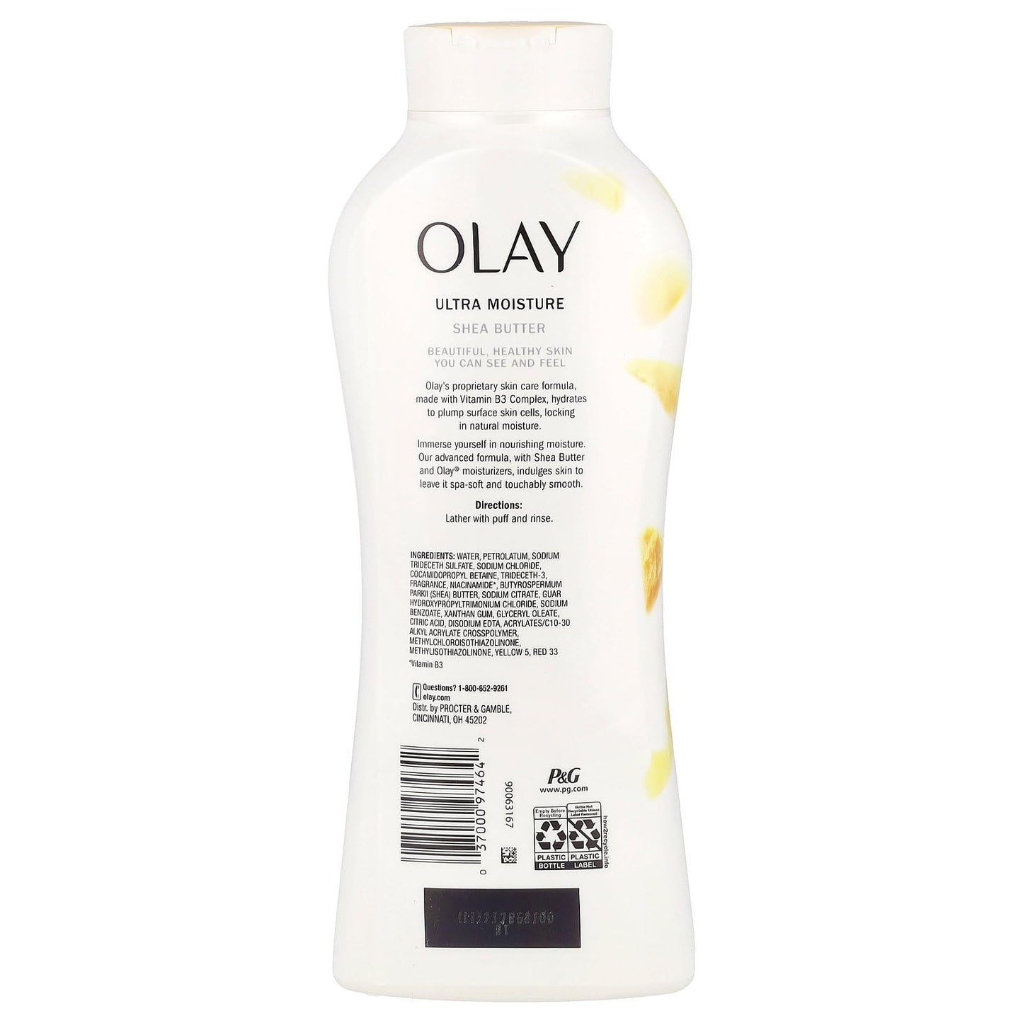 Olay Body Wash Ultra Moisture Shea 22Z Beauty & Personal Care Olay