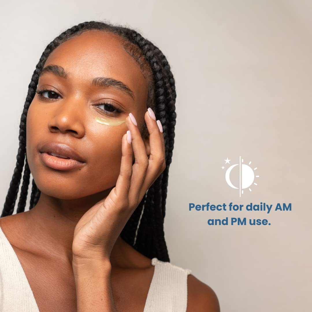 CLEAN SKIN CLUB Brightening+ Stem Cell Eye Cream, Reduces Dark Circles & Puffiness, Fragrance Free, 1.2 fl oz (Pack of 1) Beauty & Personal Care CLEAN SKIN CLUB