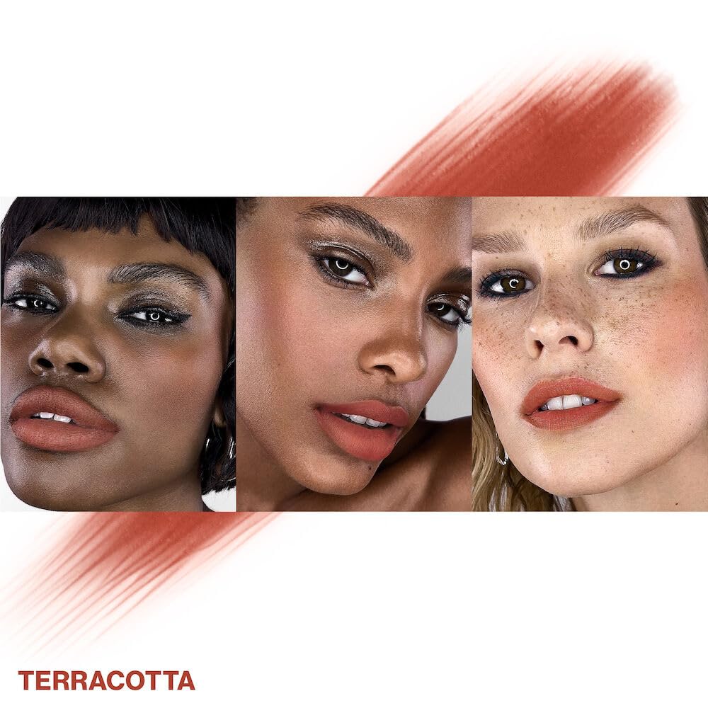 Smashbox Halo Sheer To Stay Cream Cheek + Lip Tint | Sheer-to-Medium Coverage + Matte, 0.34 Fl Oz, Terracotta Beauty & Personal Care Smashbox