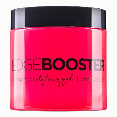 Style Factor EDGE BOOSTER® Strong Hold Styling Gel | Alcohol-Free Hair Gel with Camellia Sinensis Seed Oil for Curly, Wavy & Sleek Styles | Frizz Beauty & Personal Care Style Factor