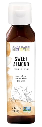 Aura Cacia Sweet Almond Skin Care Oil, 4 Oz (Pack of 1) Beauty & Personal Care Aura Cacia