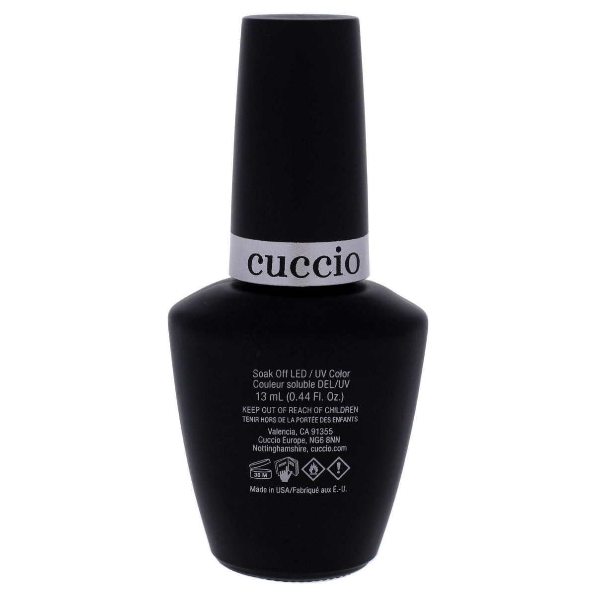 Cuccio - Veneer Gel Nail Polish - Pirouette - Soak Off Lacquer for Manicures & Pedicures, Full Coverage - Long Lasting, High Shine - Cruelty, Gluten