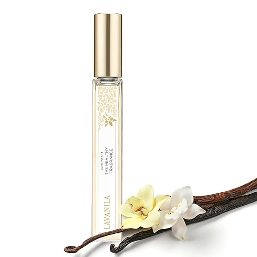 Lavanila Pure Vanilla Travel Size Roller Perfume for Women, 0.32 Oz - Pure Madagascar Vanilla & Creamy Tonka Bean, The Healthy Fragrance, Clean Beauty & Personal Care Lavanila