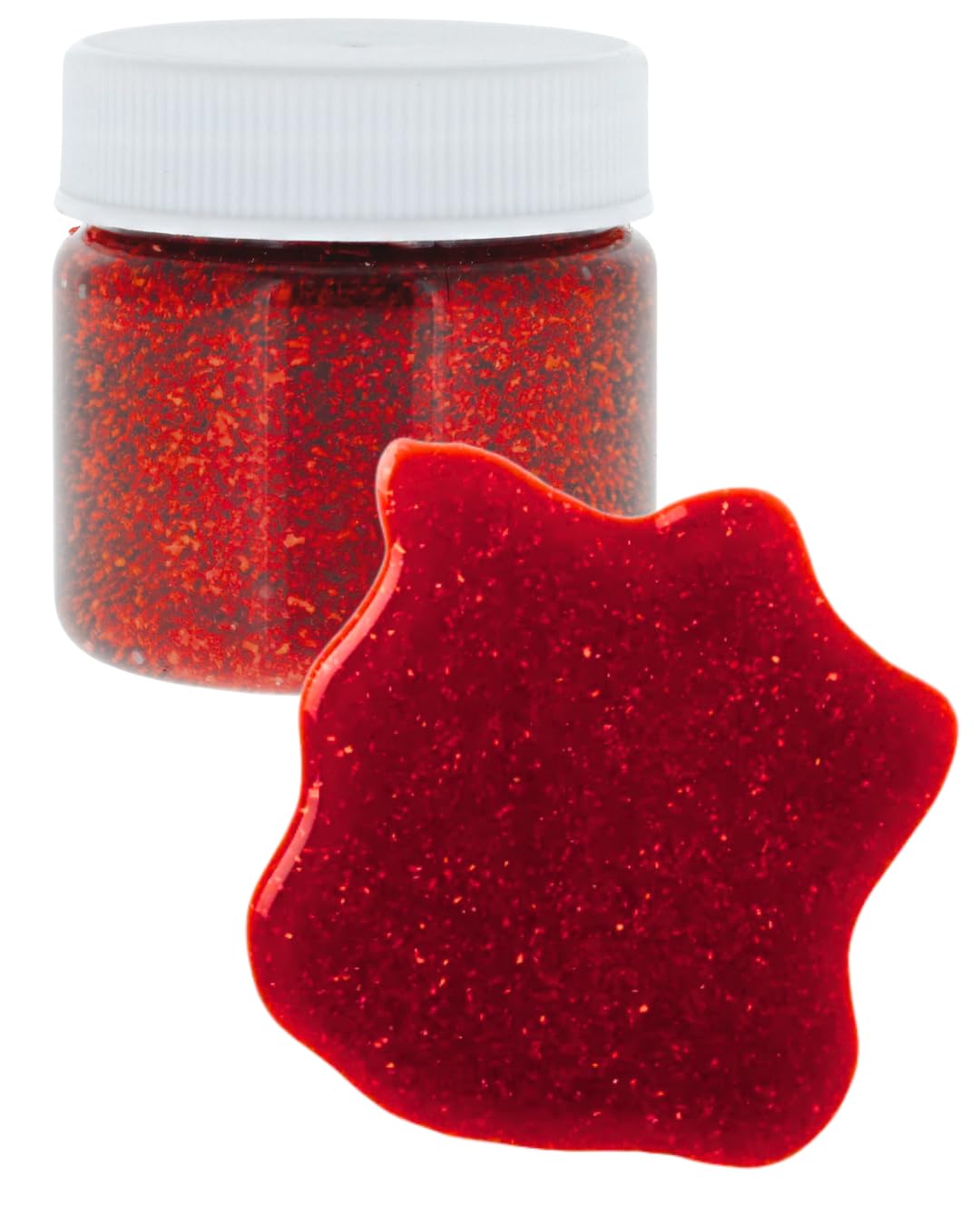 Sparkling Red Glitter Fake Blood - 1 oz | Realistic Halloween Costume Makeup for Gory Effects and Special Effects, Beauty in Glitter Infused Halloween Beauty & Personal Care Liquid Latex Fashions