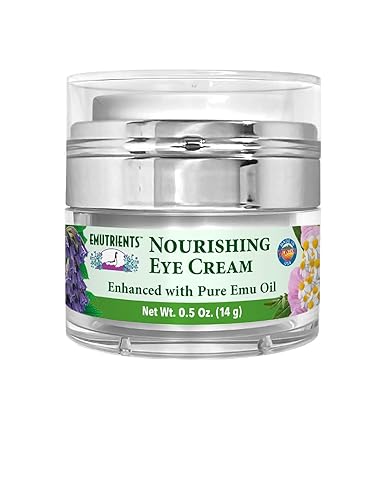 Montana Emu Ranch - Nourishing Eye Cream 0.5 Ounce - Enhanced with Pure Emu Oil Beauty & Personal Care Montana Emu Ranch