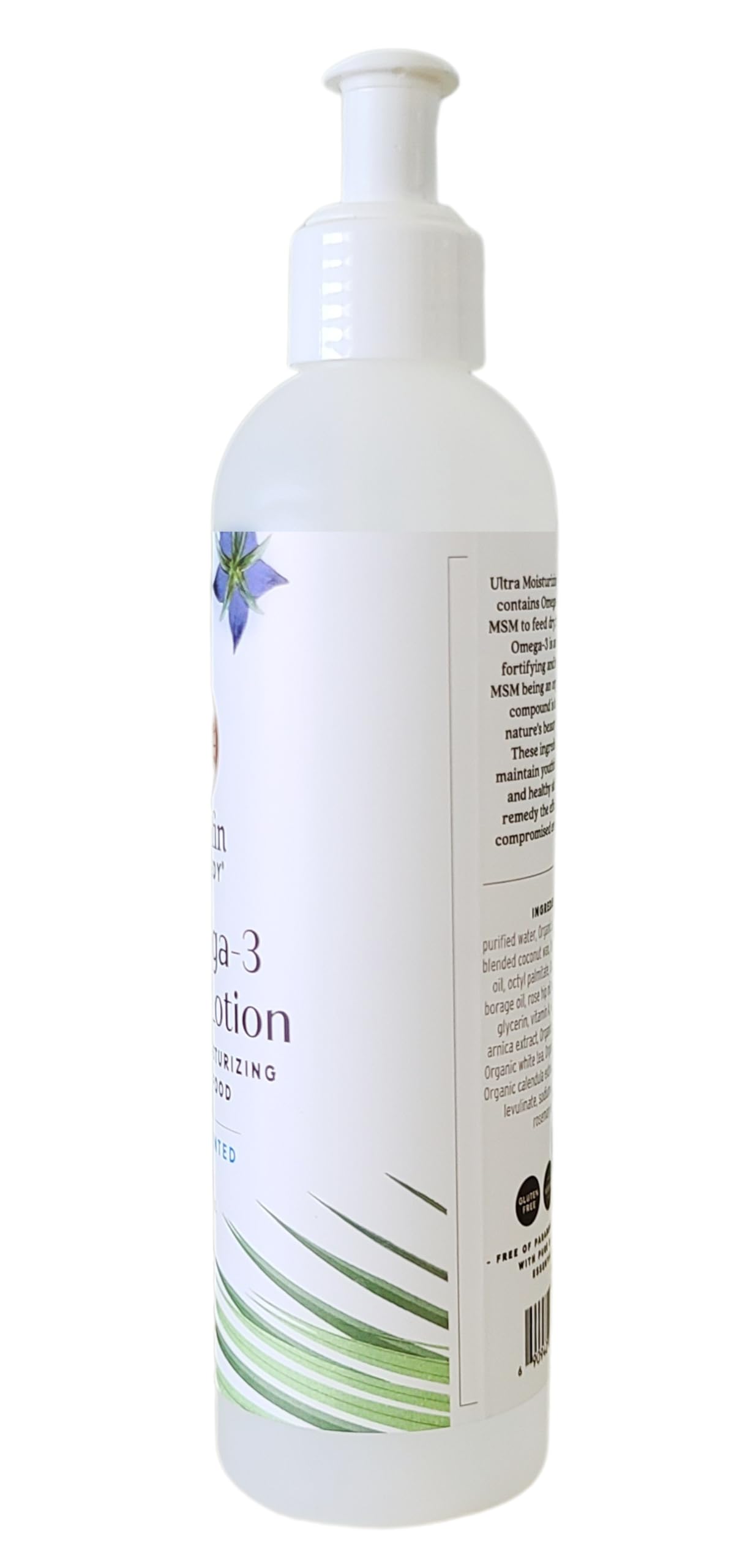 Griffin Remedy Omega-3 Body Lotion-Unscented with Organic MSM and Essential Oils, Ultra Moisturizing, All Natural, Paraben Free, Sulfate Free 8 fl oz Beauty & Personal Care Griffin Remedy