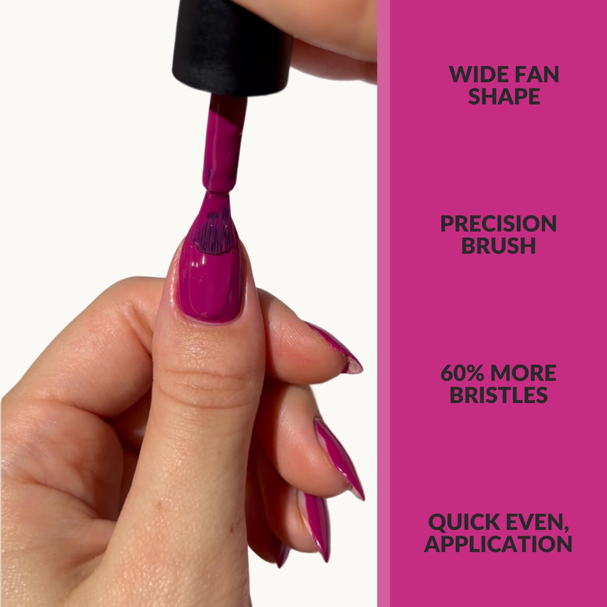 CAKE Natural Gel Nail Polish Color, Nail Strengthener and Growth, Nail Repair for Damaged Nails, Fingernail Polish, Natural Nail Polish, Concealer
