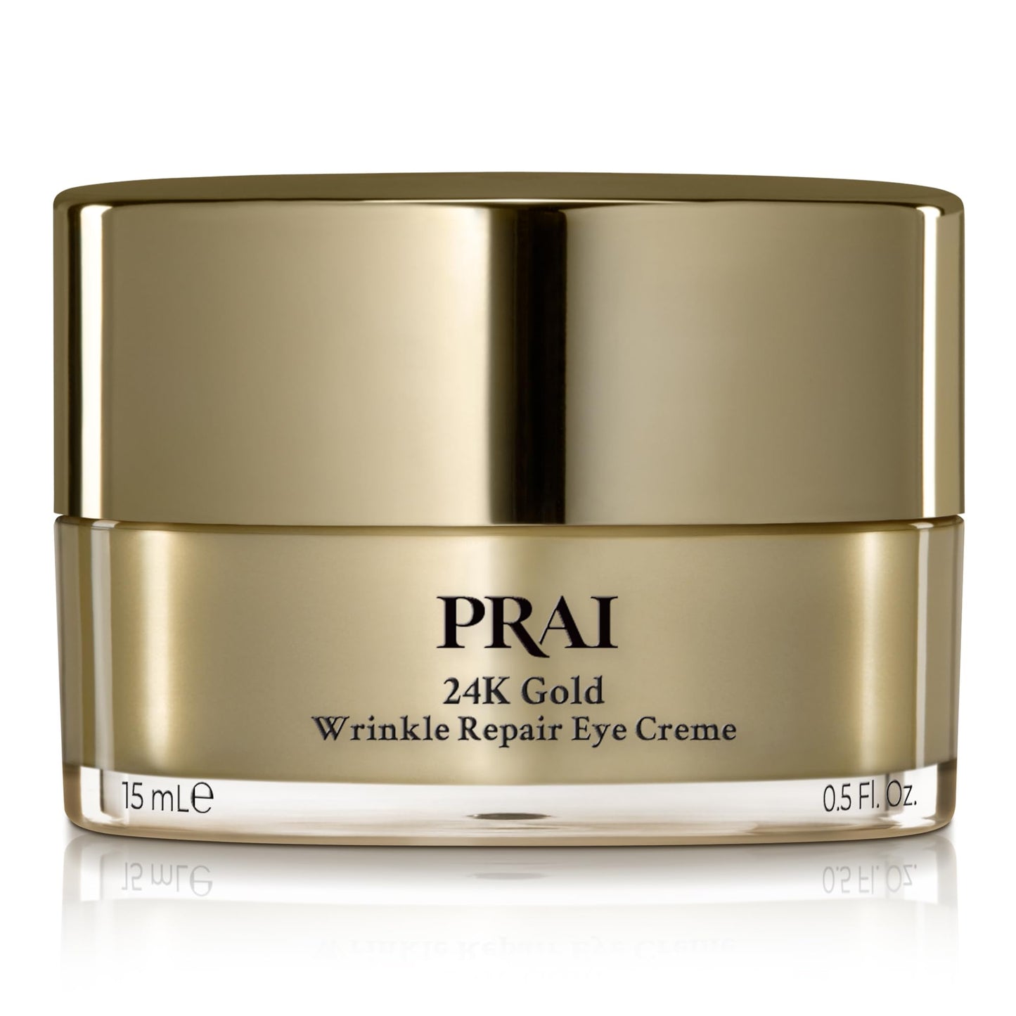 PRAI Beauty 24K Gold Wrinkle Repair Eye Creme - Anti-Aging and Anti-Wrinkle Eye Cream - Infused with Hyaluronic Acid and Real 24K Gold, 0.5 Oz Beauty & Personal Care PRAI