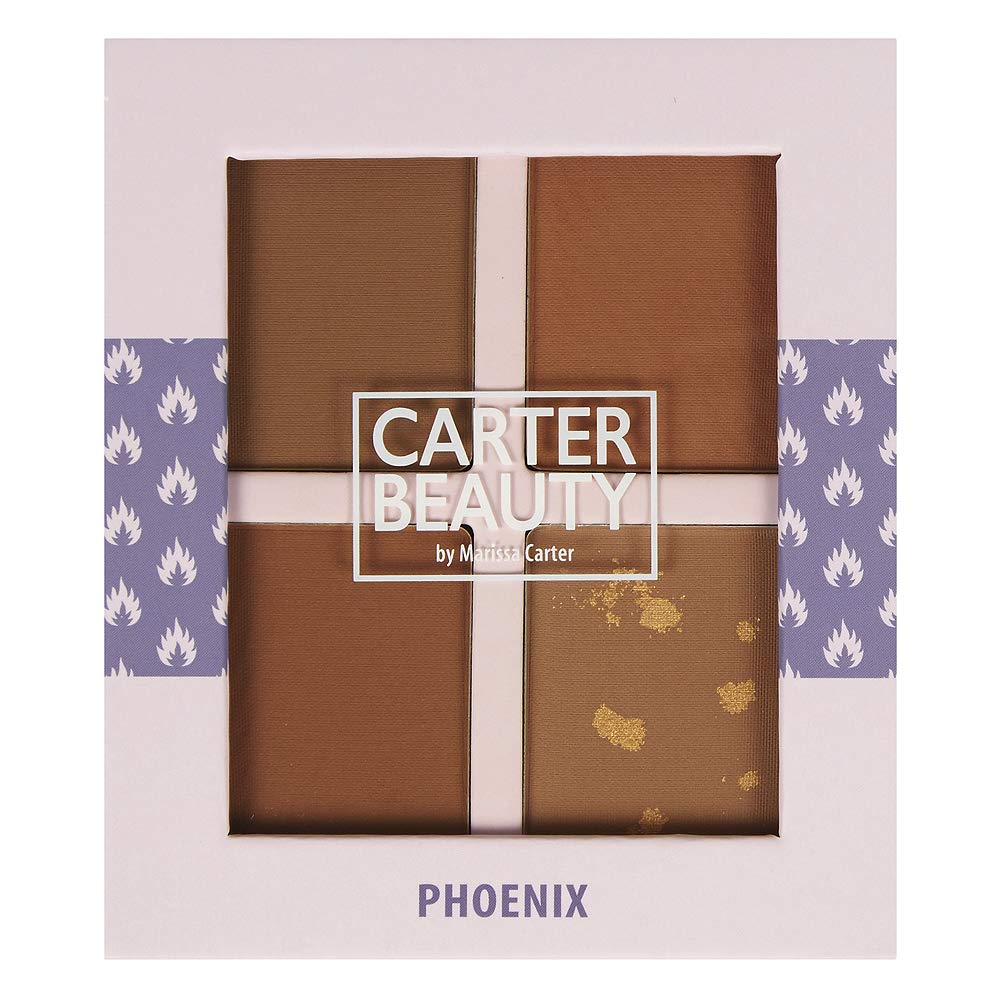Carter Beauty By Marissa Carter Bronzer Palette - Adds Instant Colour And Depth To The Face - For A Sun-Kissed Look All Year Round - Suitable Beauty & Personal Care Carter Beauty